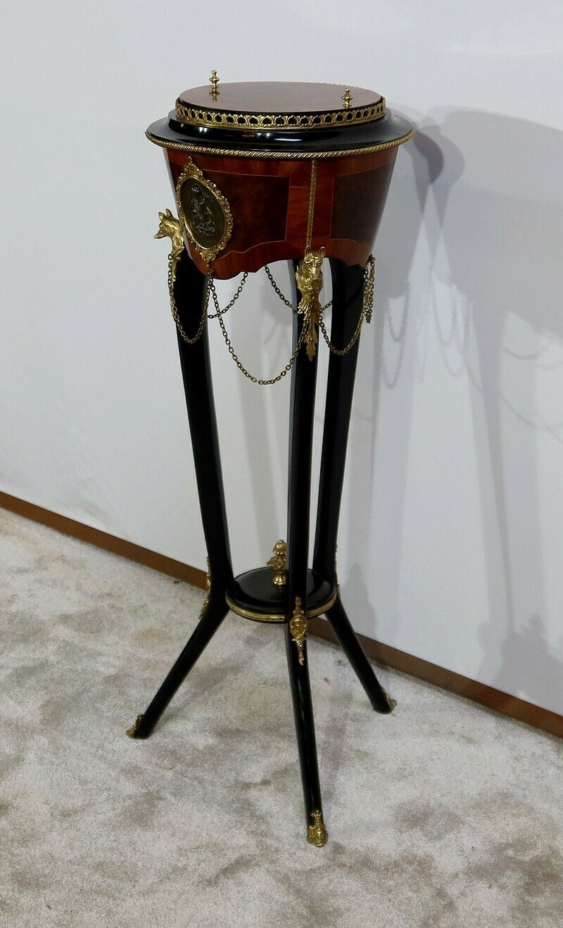 Athenian In Precious Wood, Napoleon III Period, Mid 19th Century photo for sale