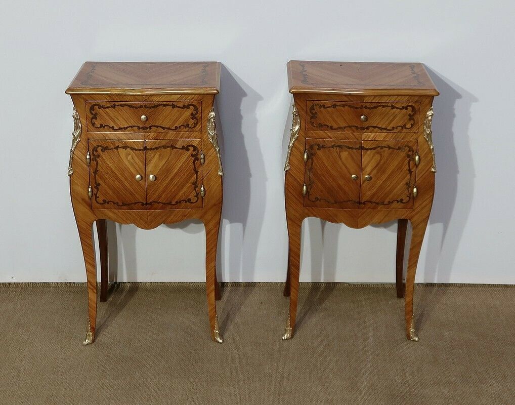 Pair Of Small Living Room Furniture, Louis XV Style, Early 20th Century photo furniture