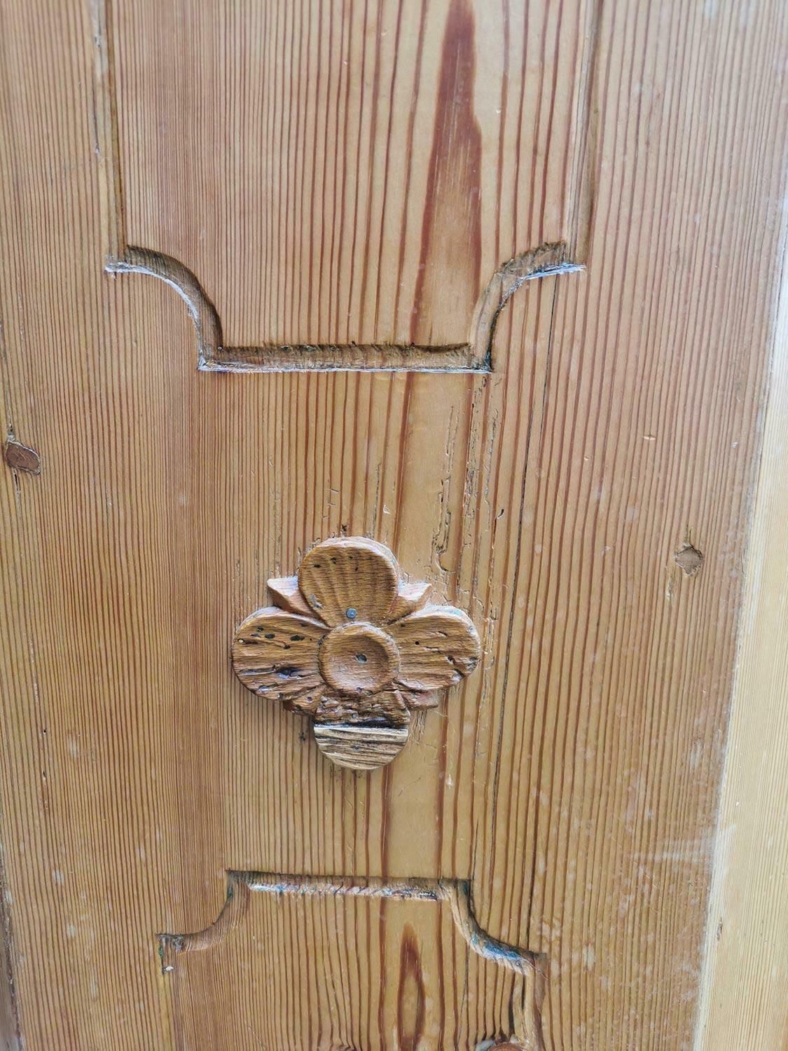 photo furniture 18th Century One Door Wardrobe, Central Europe
