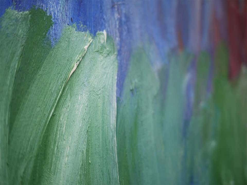 photo vinterior Abstract Painting, Agner, Hans Peter, Cascade Of Colours, 1989