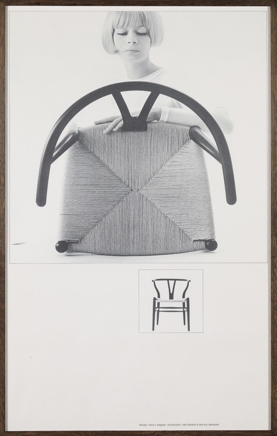 Paul Salomonsen (Active 1960s) Y Chair (1964)