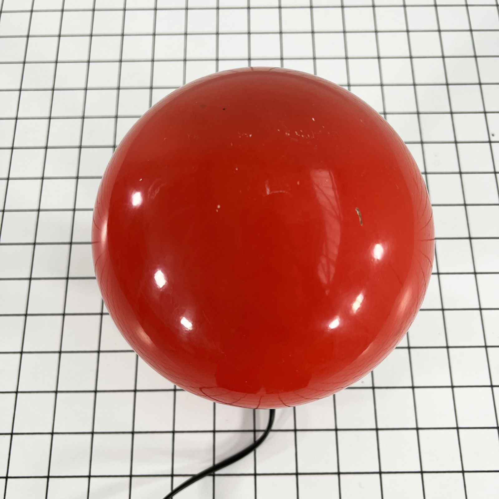 Red Jucker 147 Table Lamp By Tobia & Afra Scarpa For Flos, 1960s photo vinterior