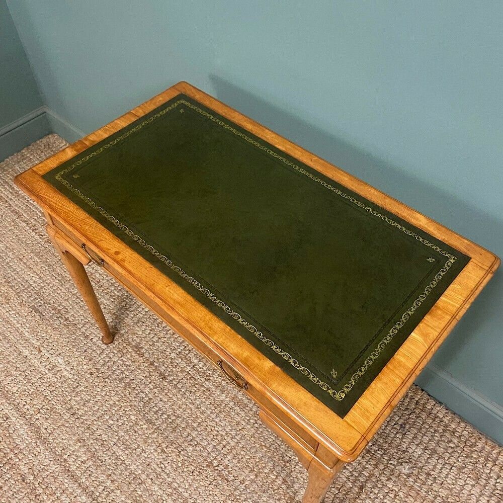 High Quality Antique Satinwood Writing Table By Gillows photo Furniture