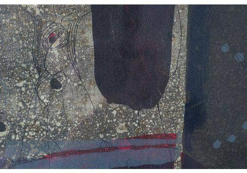 Abstract Composition, Etching And Aquatint On Paper photo vinterior