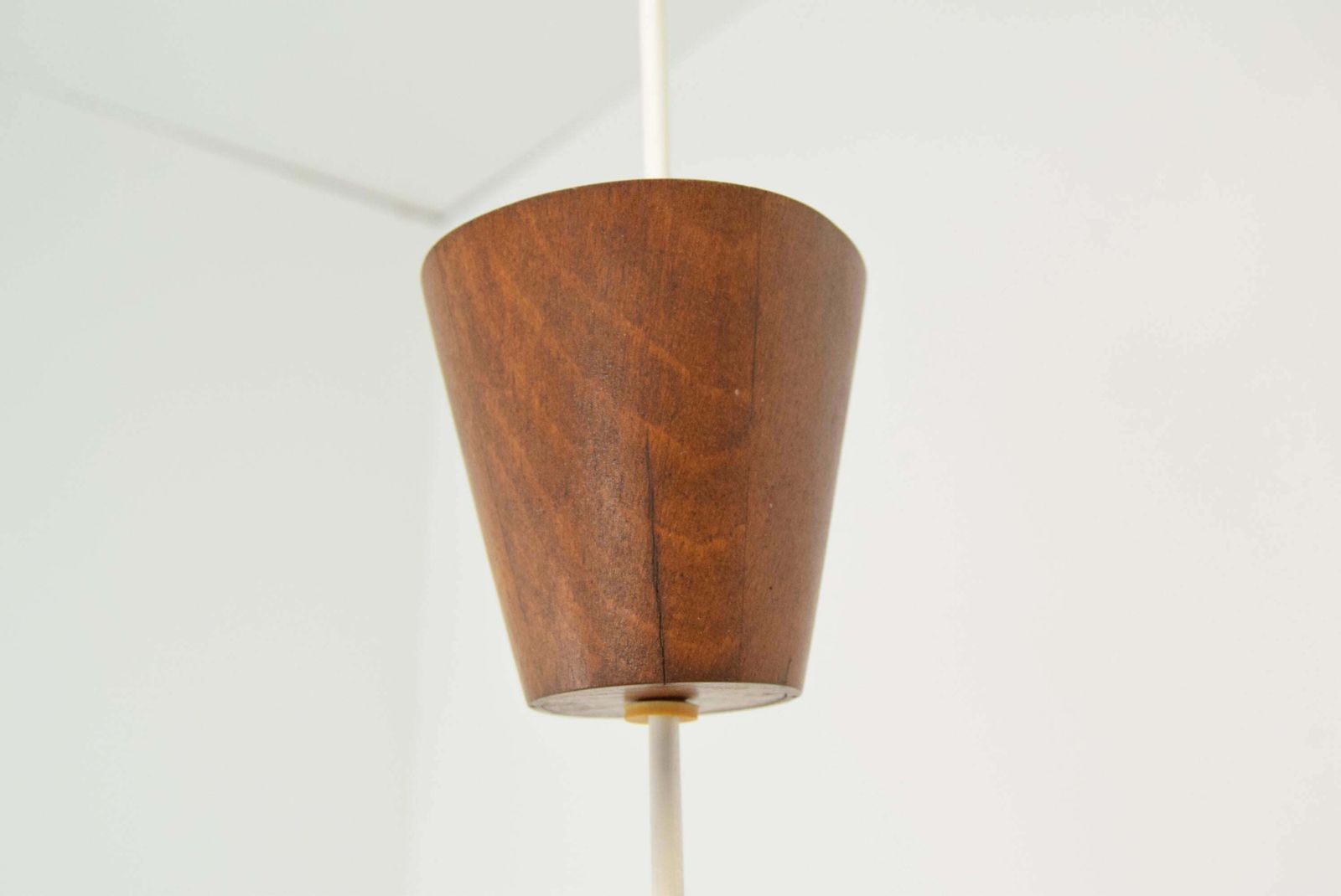 photo furniture Mid Century Wood Pendant/Drevo Humpolec,Czechoslovakia,1970's.