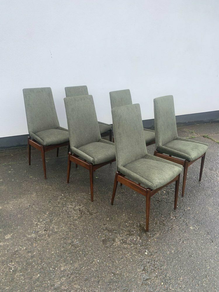 Vintage Dining Chairs By Robert Heritage For Archie Shine, 1960s, Set Of 6 photo vinterior