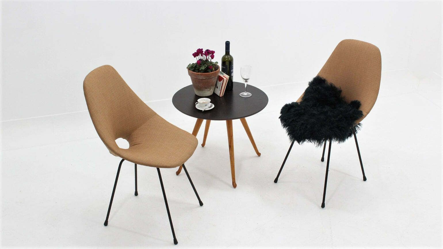 Vittorio Nobili Vintage Medea Chairs, Set Of 2 photo 1656.6399999999999