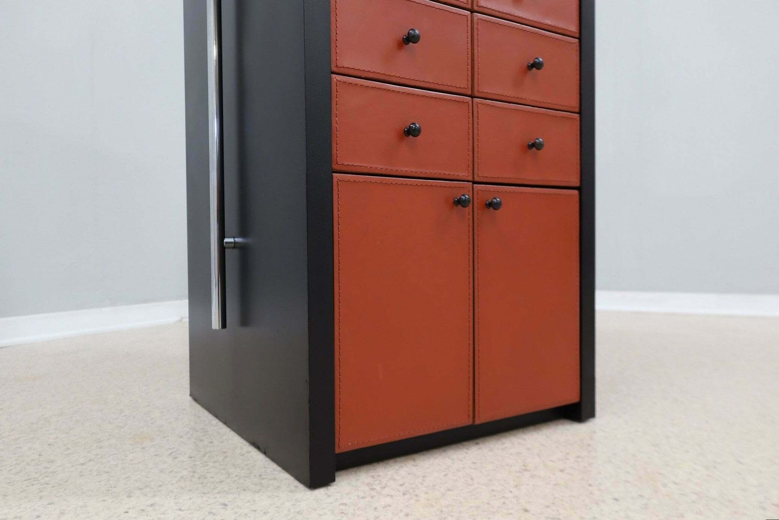 2015.0 Vintage Roller Shutter Cabinet Giorgetti 1980s photo