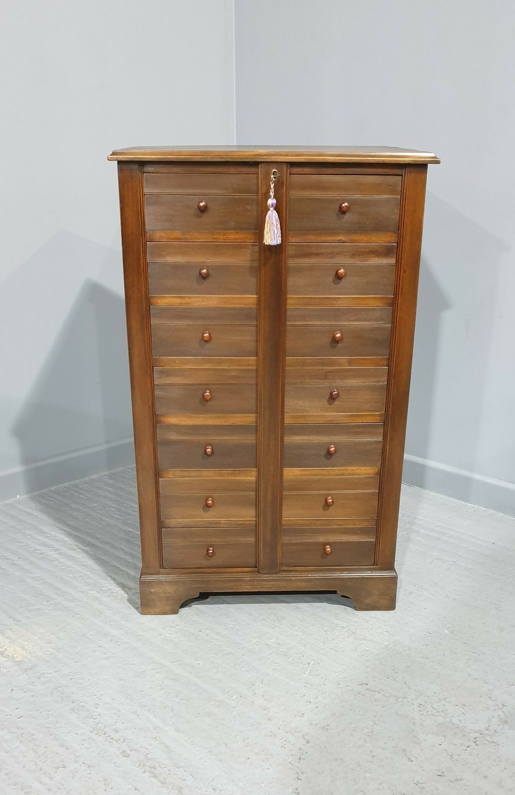 Seven Drawer Speciment Chest Of Drawers