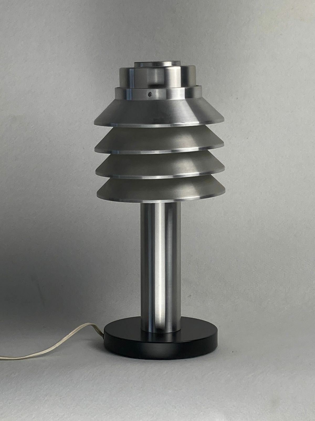 Space Age Aluminum Mushroom Dome Lamp By Hans Agne Jakobsson For Markaryd, Sweden 1960s photo furniture