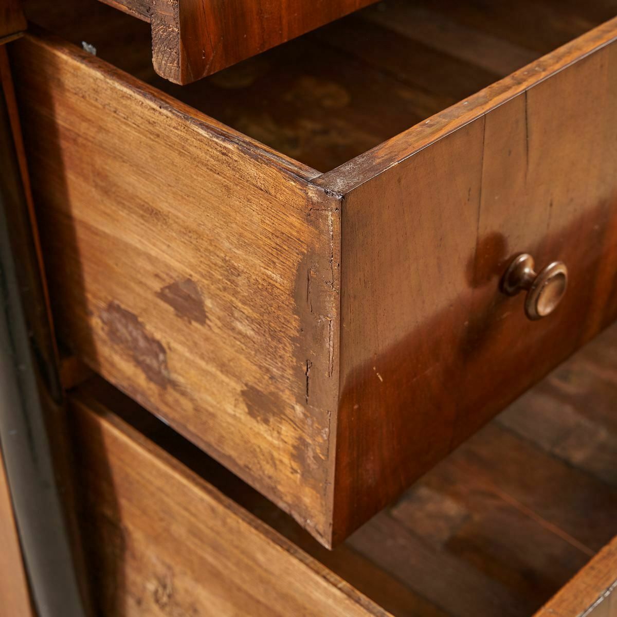 Emilian Empire Chest Of Walnut Slabed photo buy
