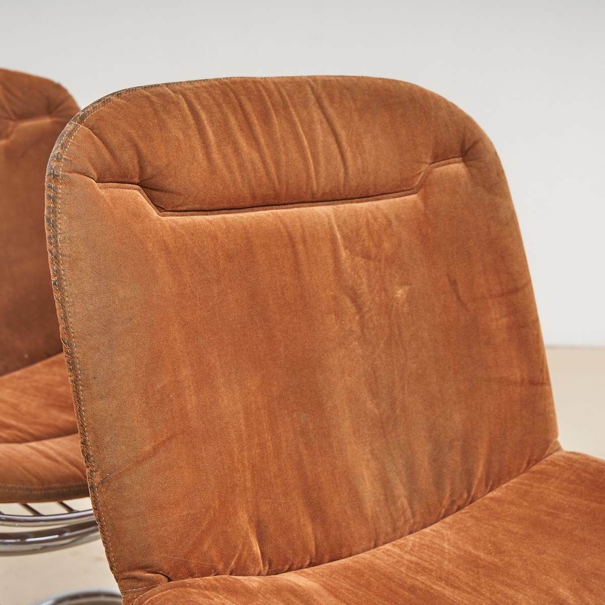 4 Stoelen, Ontwerp Gastone Rinaldi Voor Rima photo for sale