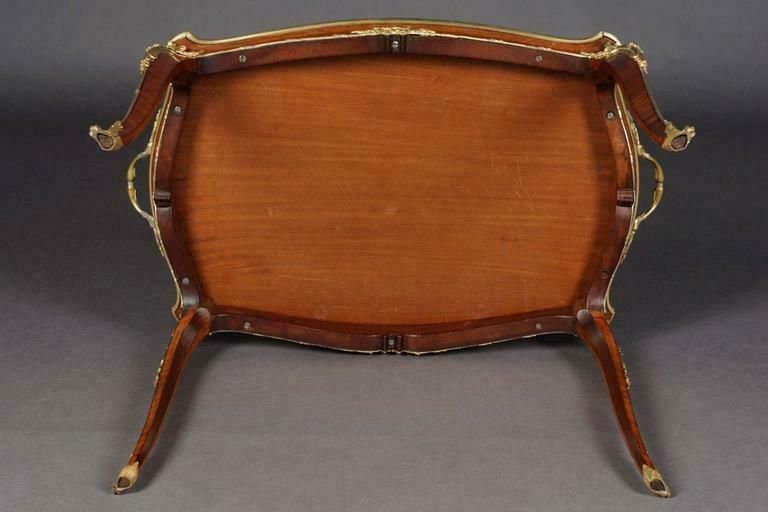 19th Century Louis Quinze French Serving Table By Francois Linke photo vintage