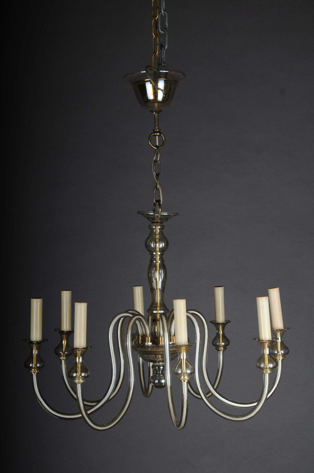 20th Century Glazed Italian Chandelier photo furniture