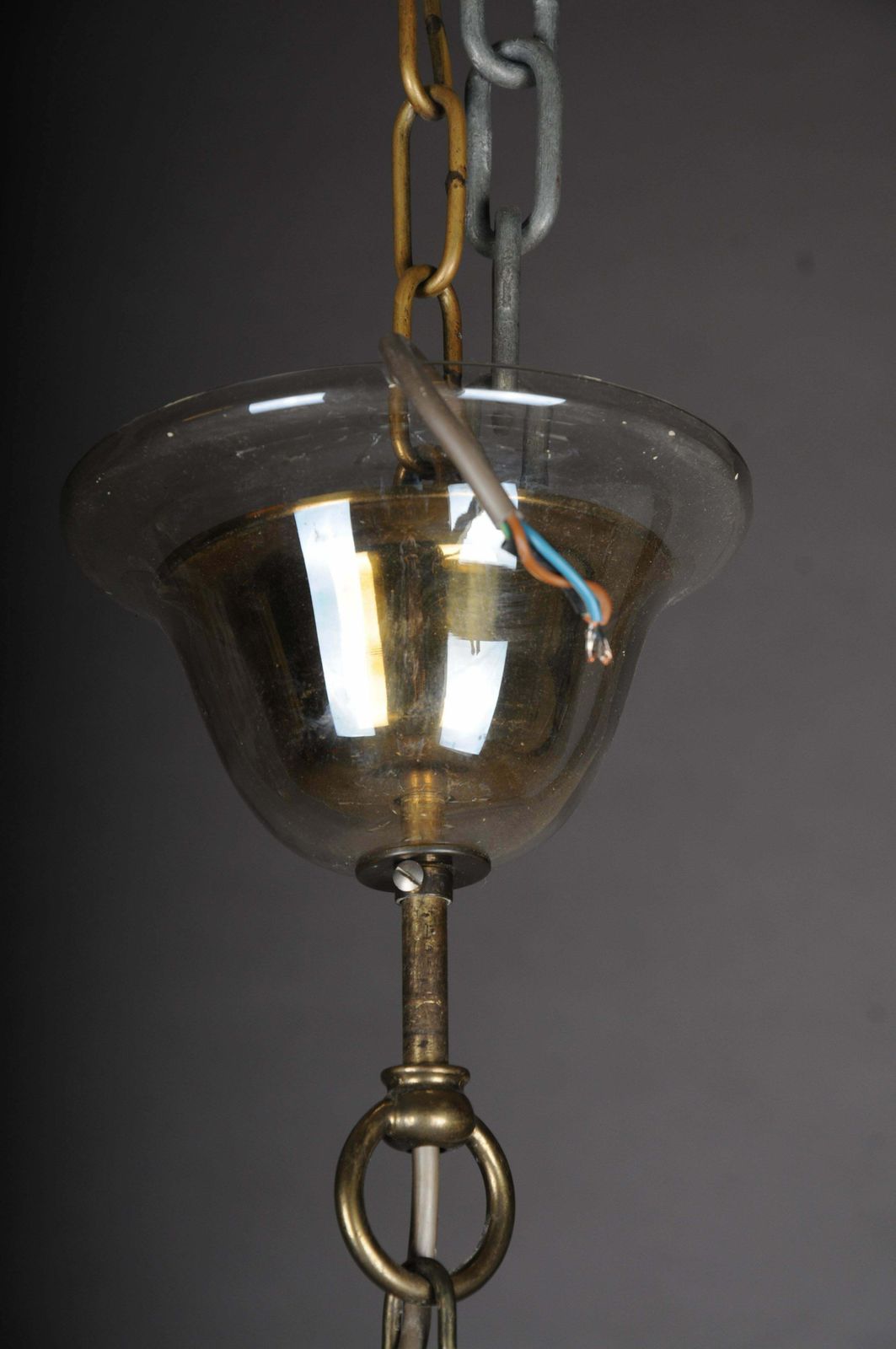 20th Century Glazed Italian Chandelier photo Lighting