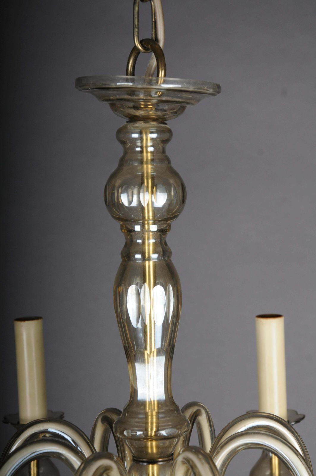 20th Century Glazed Italian Chandelier photo vinterior