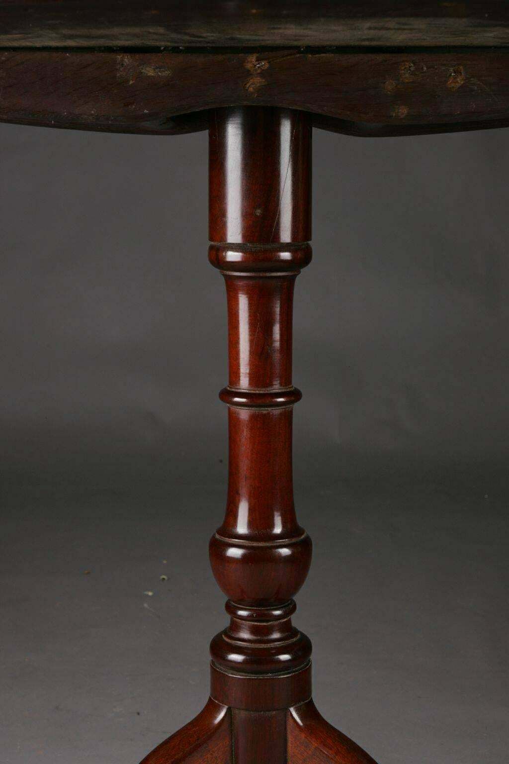 19th Century English Regency Folding Table Or Tripod photo Furniture