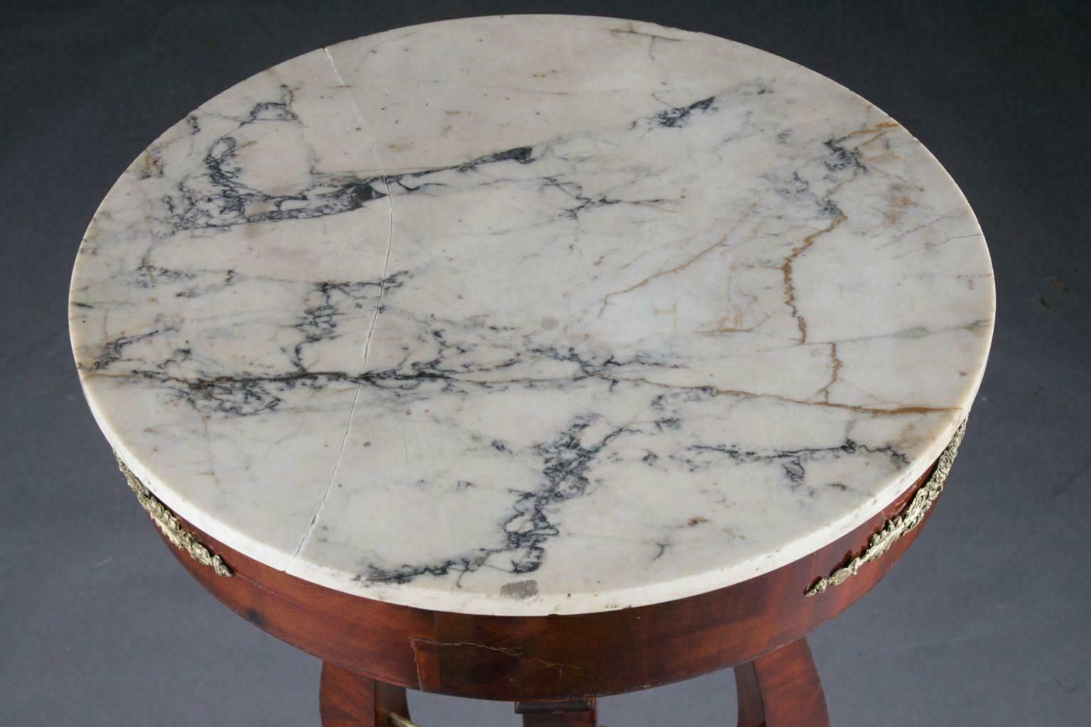 19th Century Empire France Lyra Shaped Curly Legs Side Tables, Circa 1815 £3,134.56 photo 2822.0