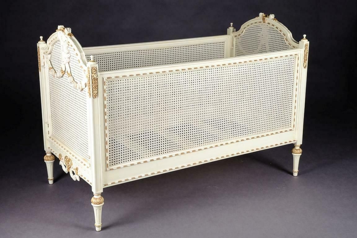 Baby Baroque Bed In The Style Of The Louis XVI photo furniture