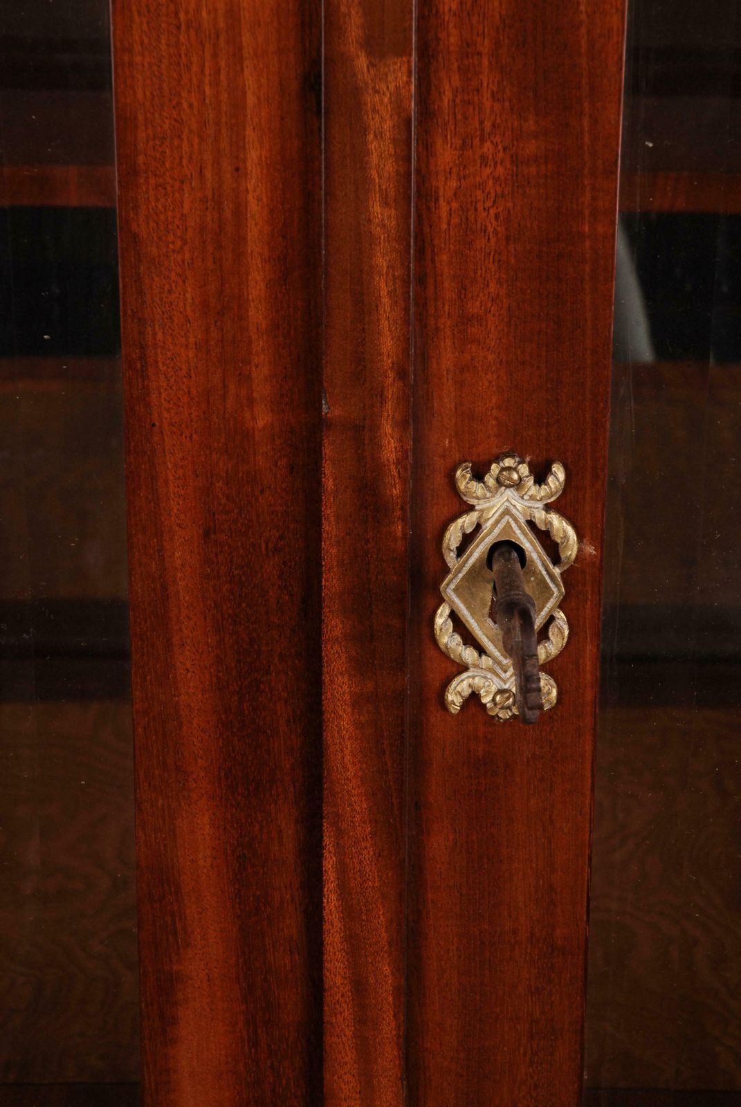 19th Century Empire Style French Mahogany Vitrine photo buy