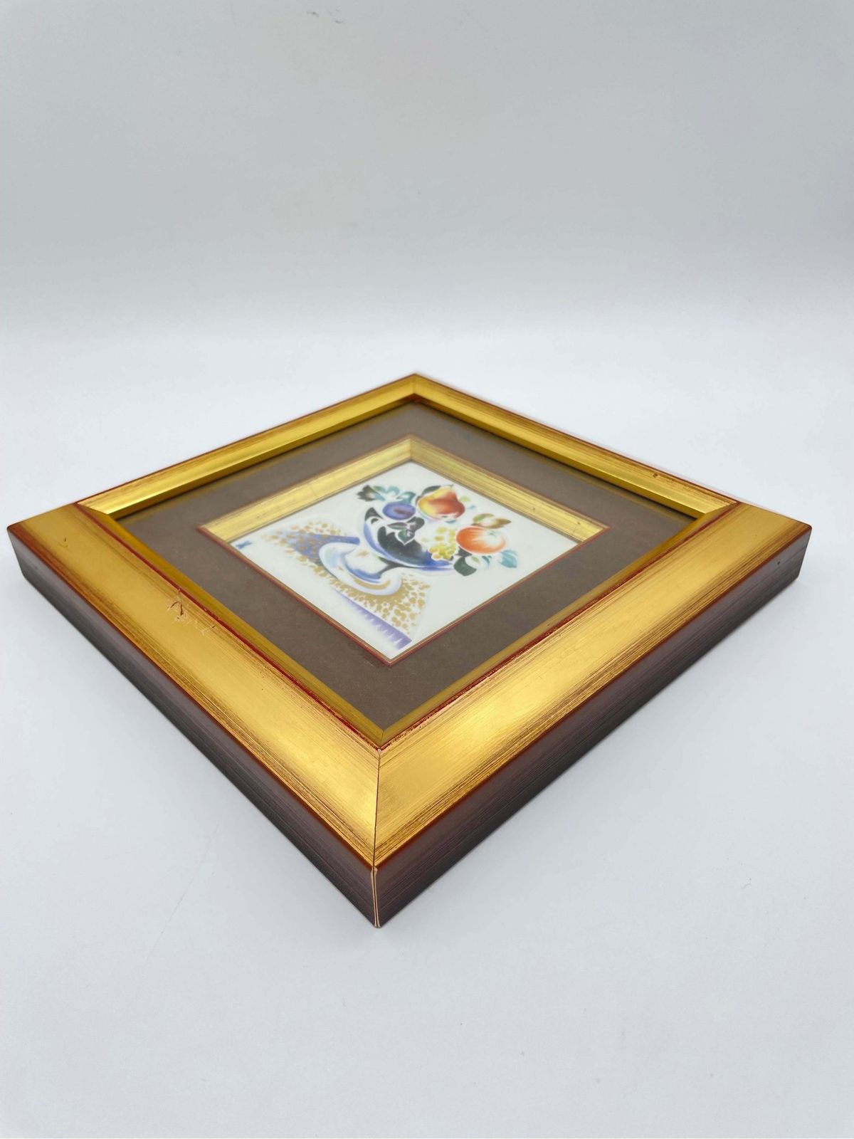 Meissen Picture Plate/Relief Plate Fruit Painting, Professor Heinz Werner #2 photo Art