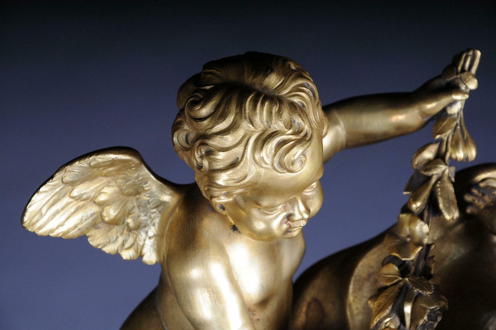 101852.0 Napoleon III Pedestal Clock “Parquet Regulator” After Jean Henri Riesener, 1734 photo