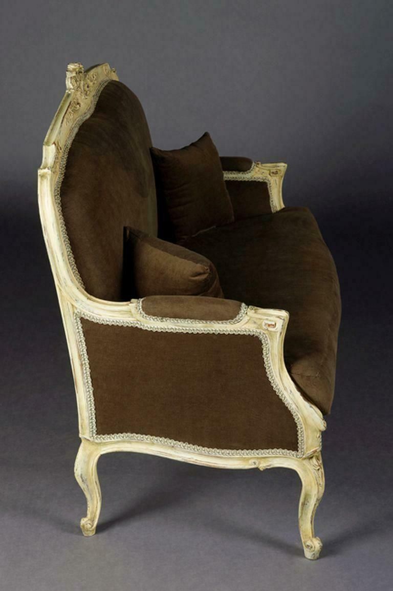 20th Century Unique French Sofa/Canape In Louis XV, Beechwood photo vinterior