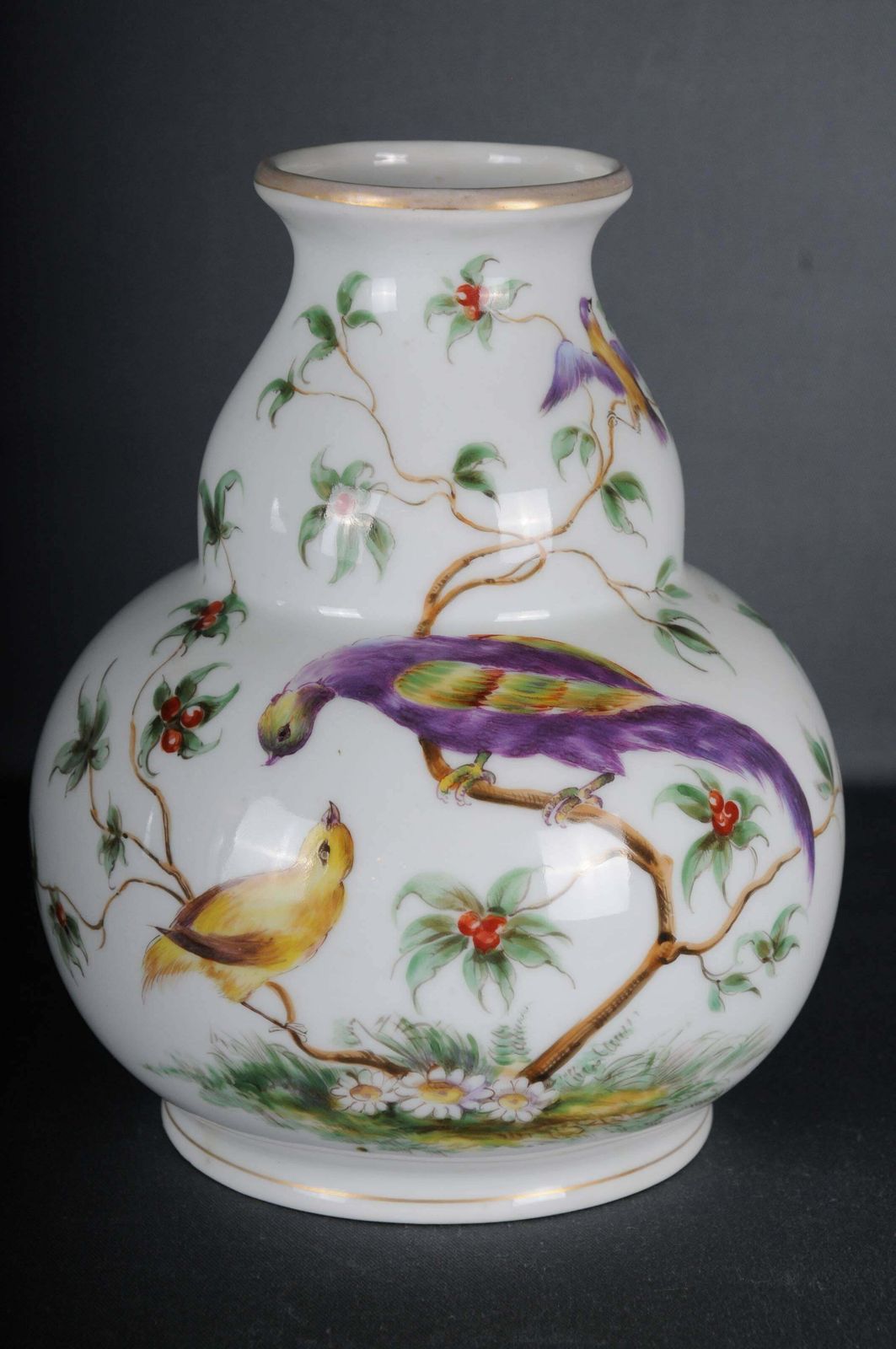 20th Century Ludwigsburg Vase, Early 20th Century photo vintage