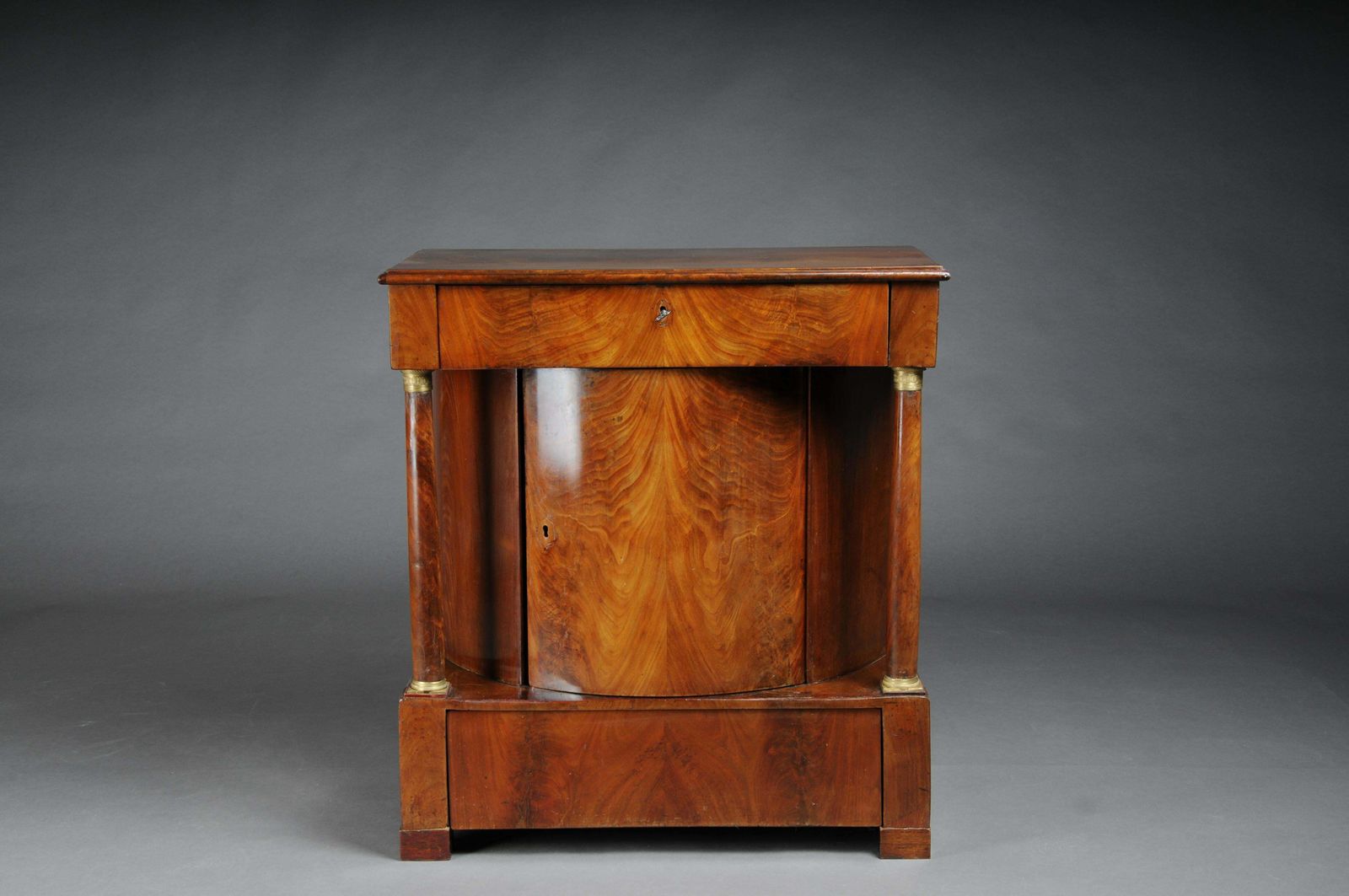 Antique Half Round Empire Chest Of Drawers, Mahogany, Around 1810 £3,082.47 £3,853.0920% Off photo for sale