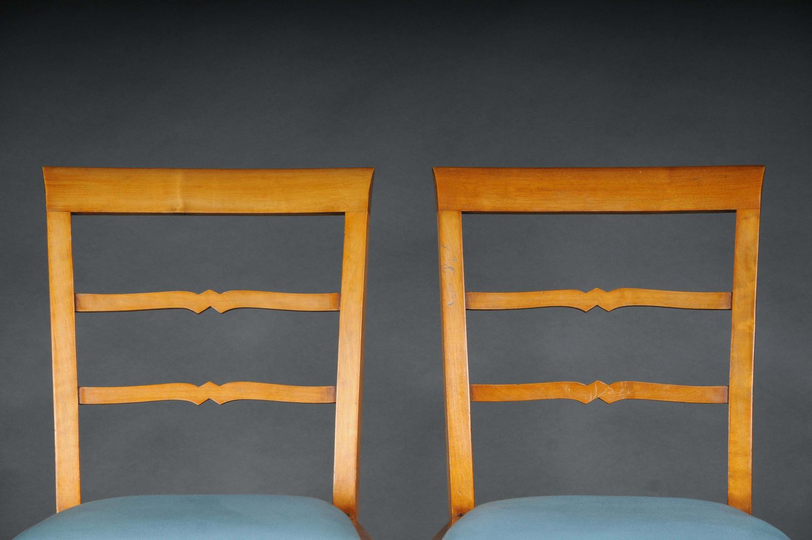 20th Century Set Of 2 Biedermeier/Art Deco Chairs, Birch photo for sale