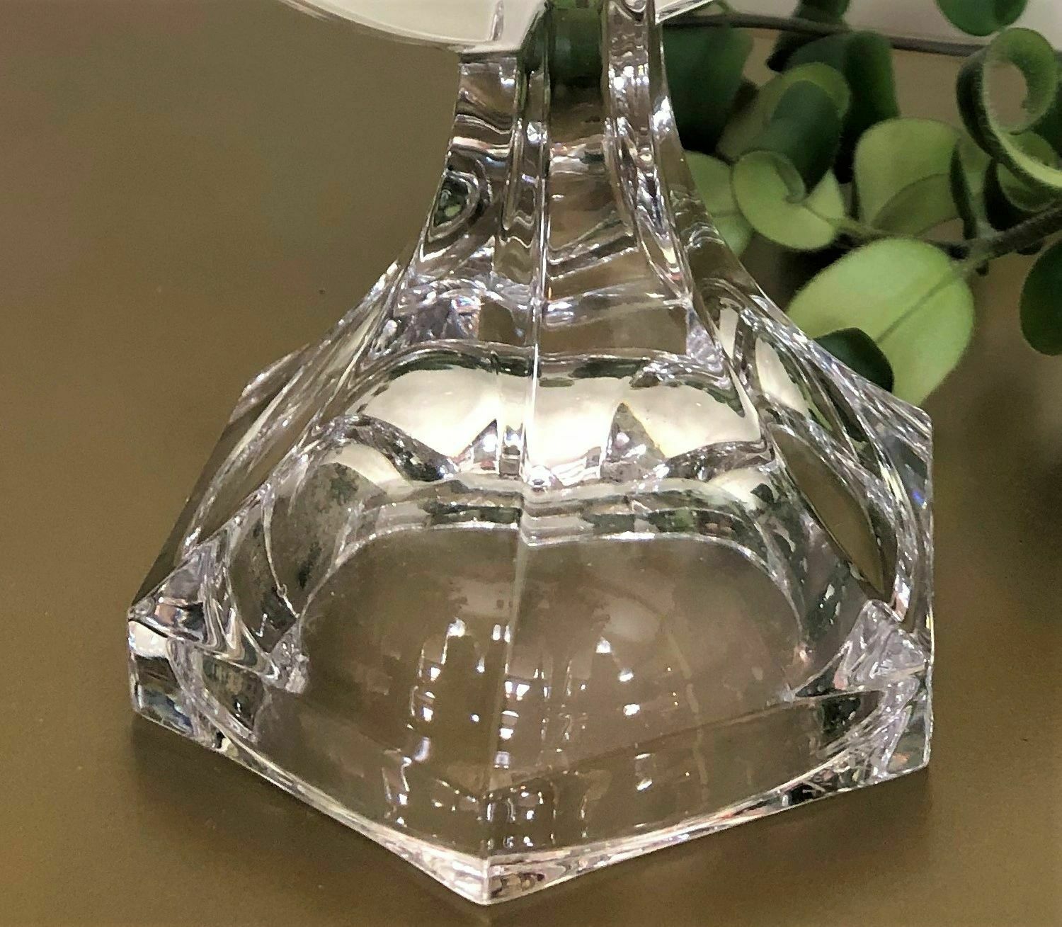 Nachtmann Triple Arm Crystal Candelabra photo furniture