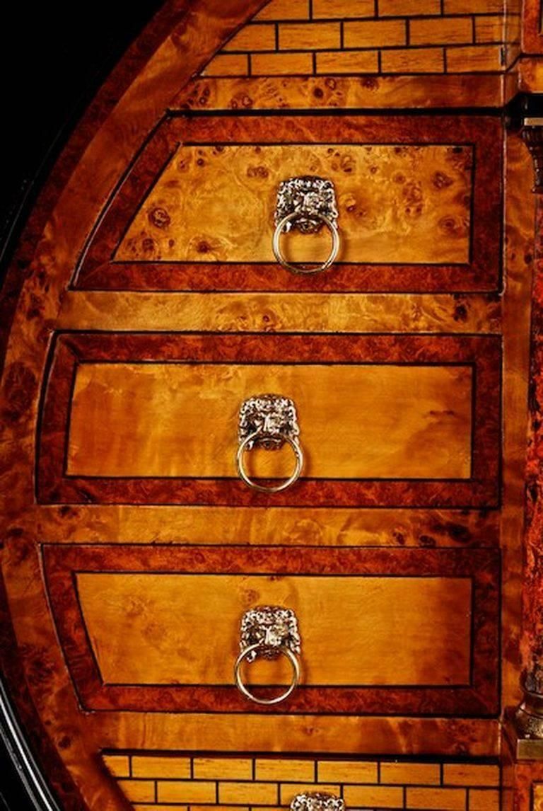 20th Century Vienna Biedermeier Lyre Secretaire photo vinterior