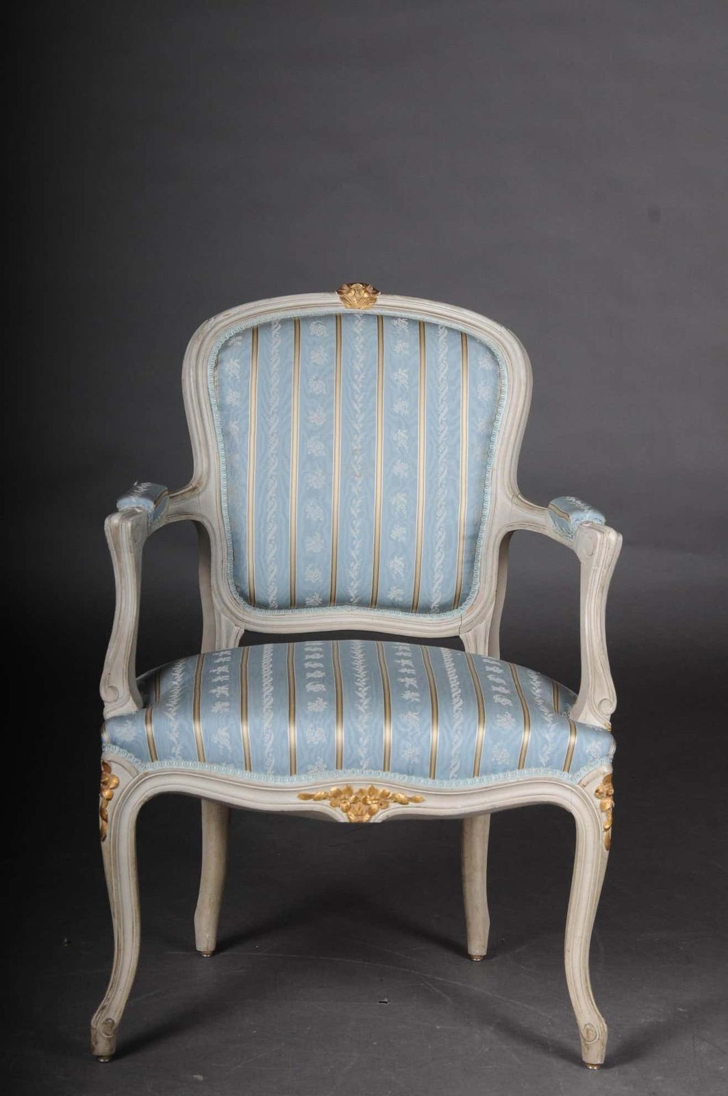 Pair Of French Armchairs Louis XV Chairs, 20th Century photo furniture