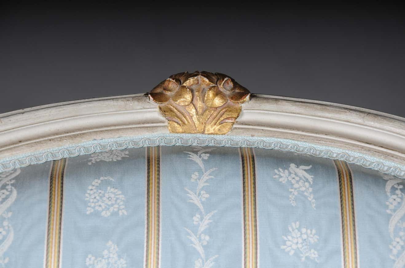 Pair Of French Armchairs Louis XV Chairs, 20th Century photo vinterior