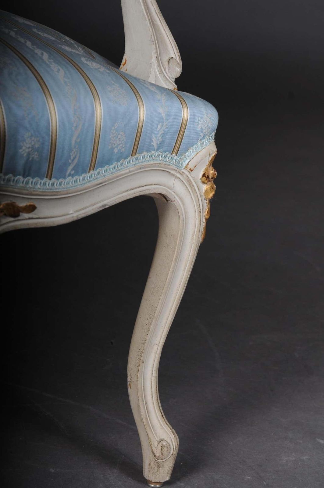 photo furniture Pair Of French Armchairs Louis XV Chairs, 20th Century