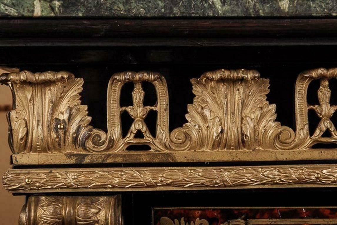 19th Century Louis Quatorze Napoleon III Boulle Meuble D''Appui Commode photo vinterior