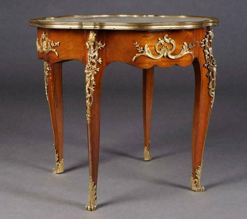 19th Century Napoleon III In The Louis Quinze Style Side Table photo for sale