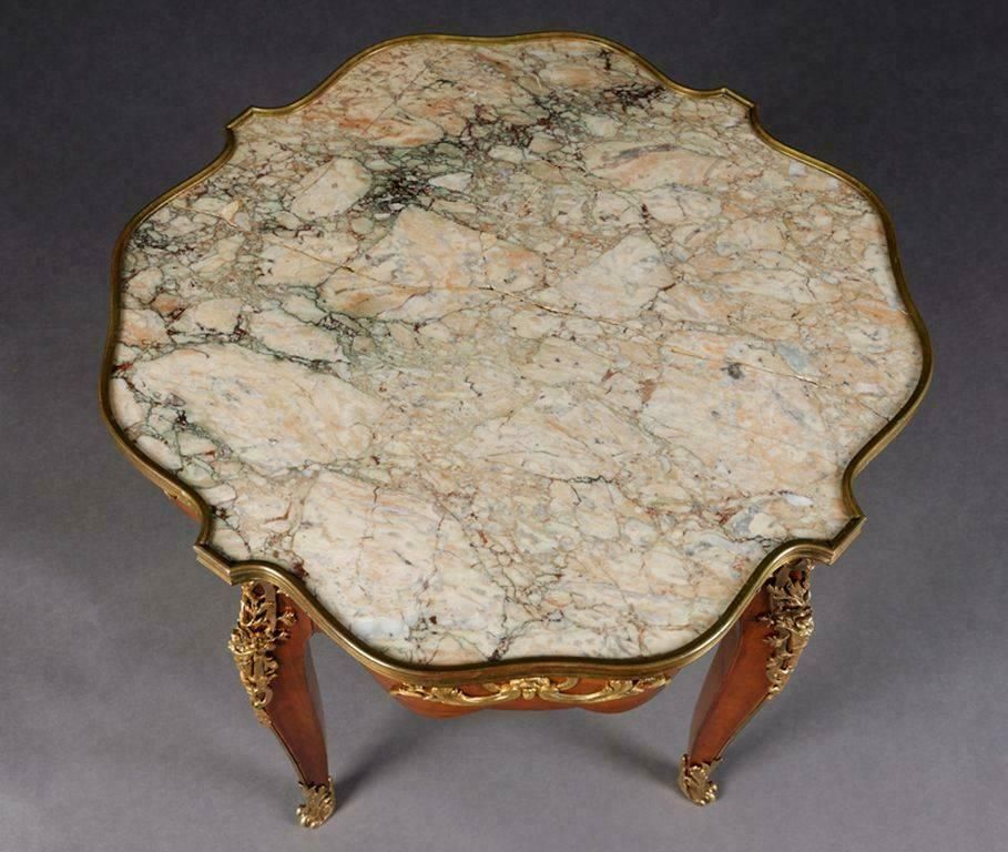 19th Century Napoleon III In The Louis Quinze Style Side Table photo Furniture