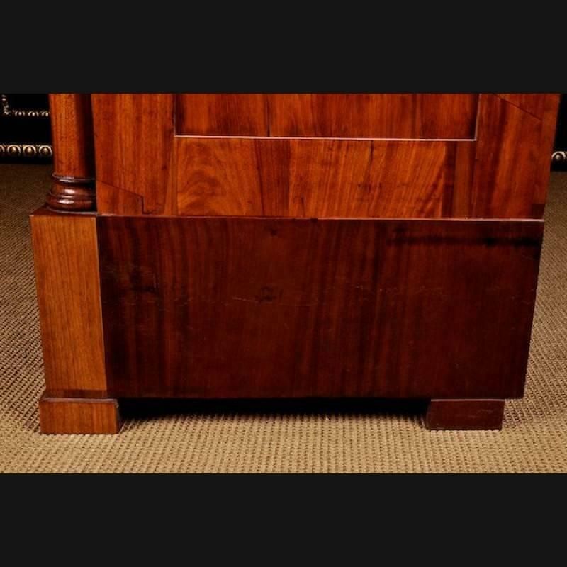 19th Century Biedermeier Style Mahogany Armoire photo 6871.0