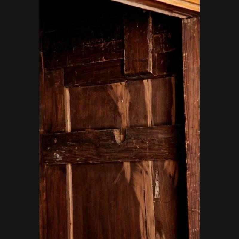 19th Century Biedermeier Style Mahogany Armoire photo vintage