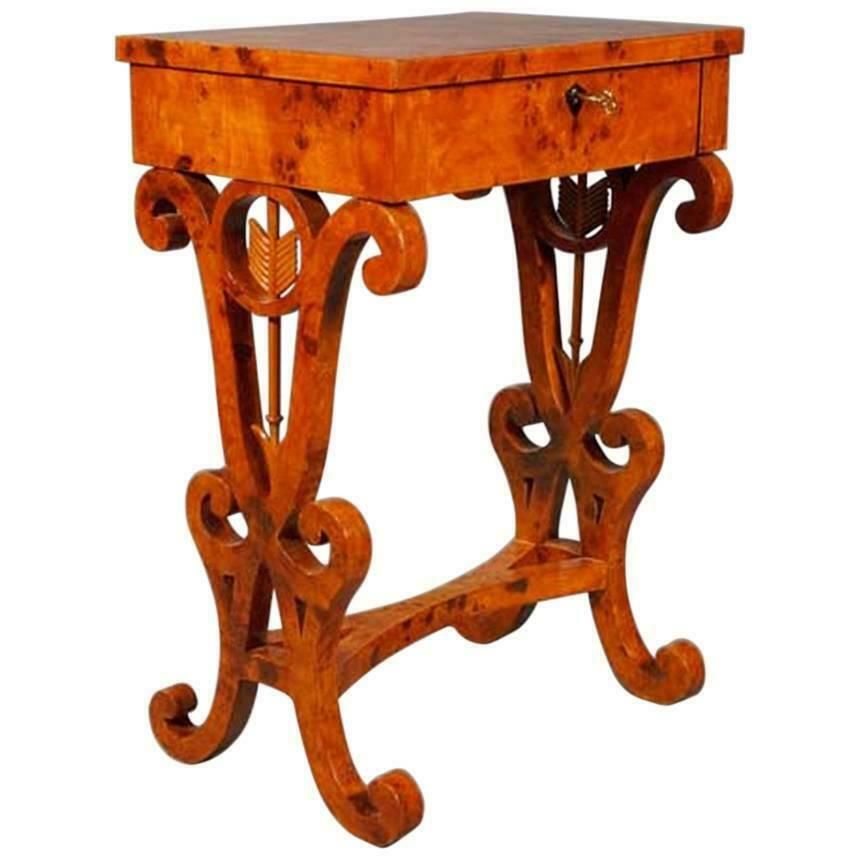 20th Century Vienna Biedermeier Style Salon Table