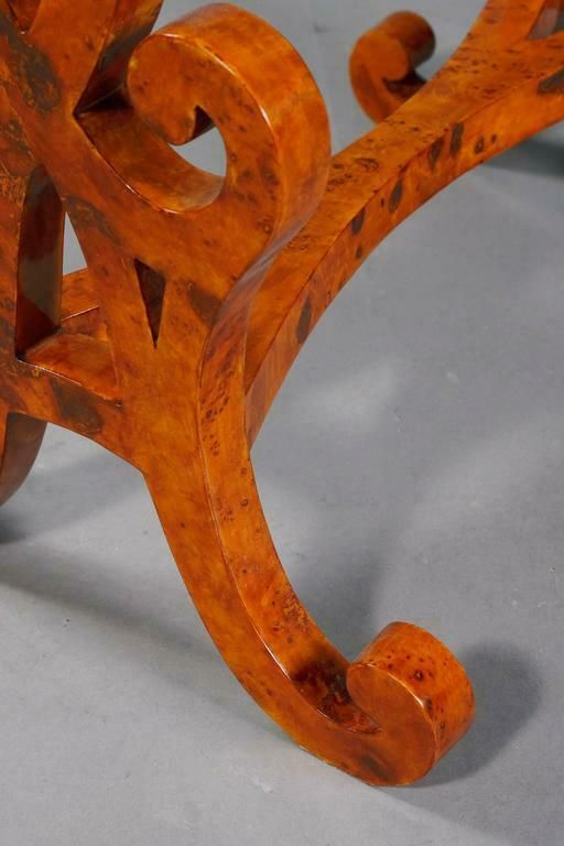 photo furniture 20th Century Vienna Biedermeier Style Salon Table