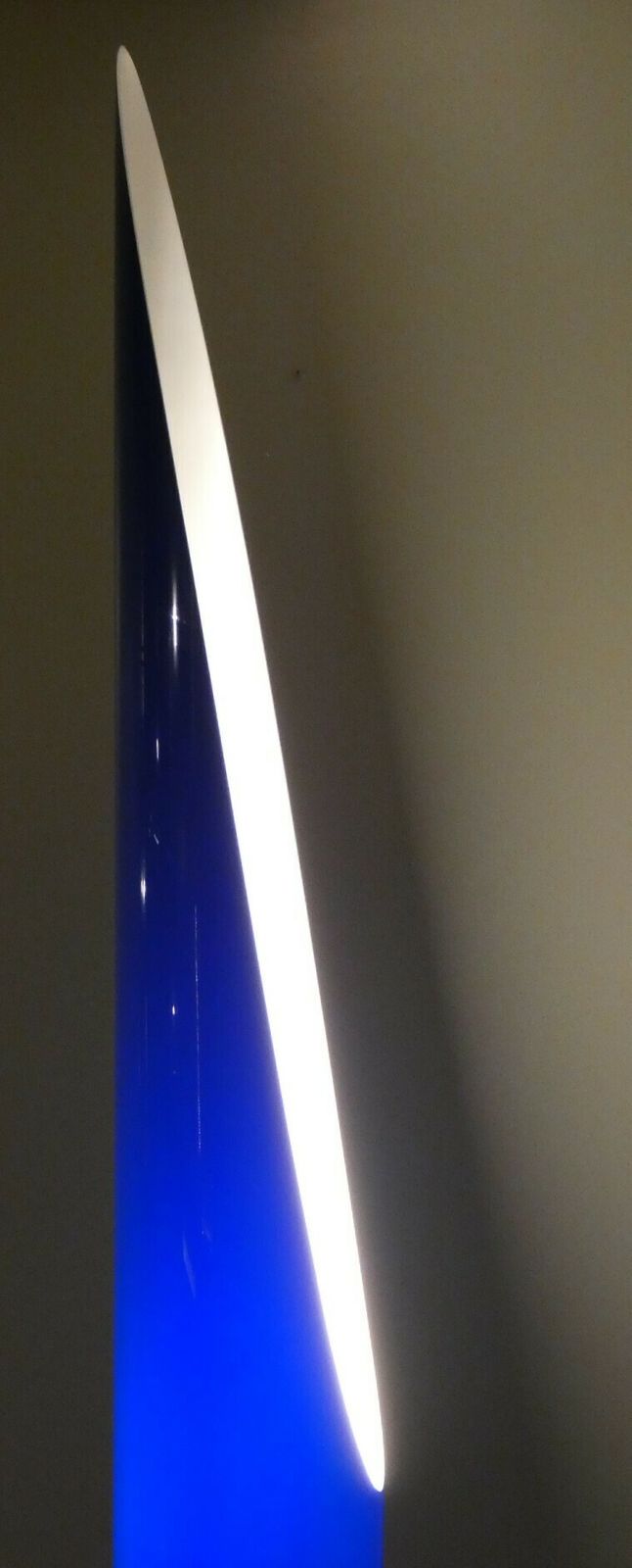 Shakti Floor Lamp In Acrylic Glass And Polished Steel By Marzio Rusconi Clerici For Kundalini, Italy, 2000s photo vinterior