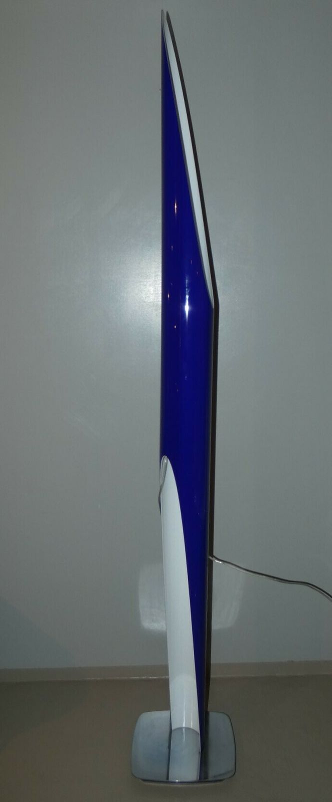 935.0 Shakti Floor Lamp In Acrylic Glass And Polished Steel By Marzio Rusconi Clerici For Kundalini, Italy, 2000s photo