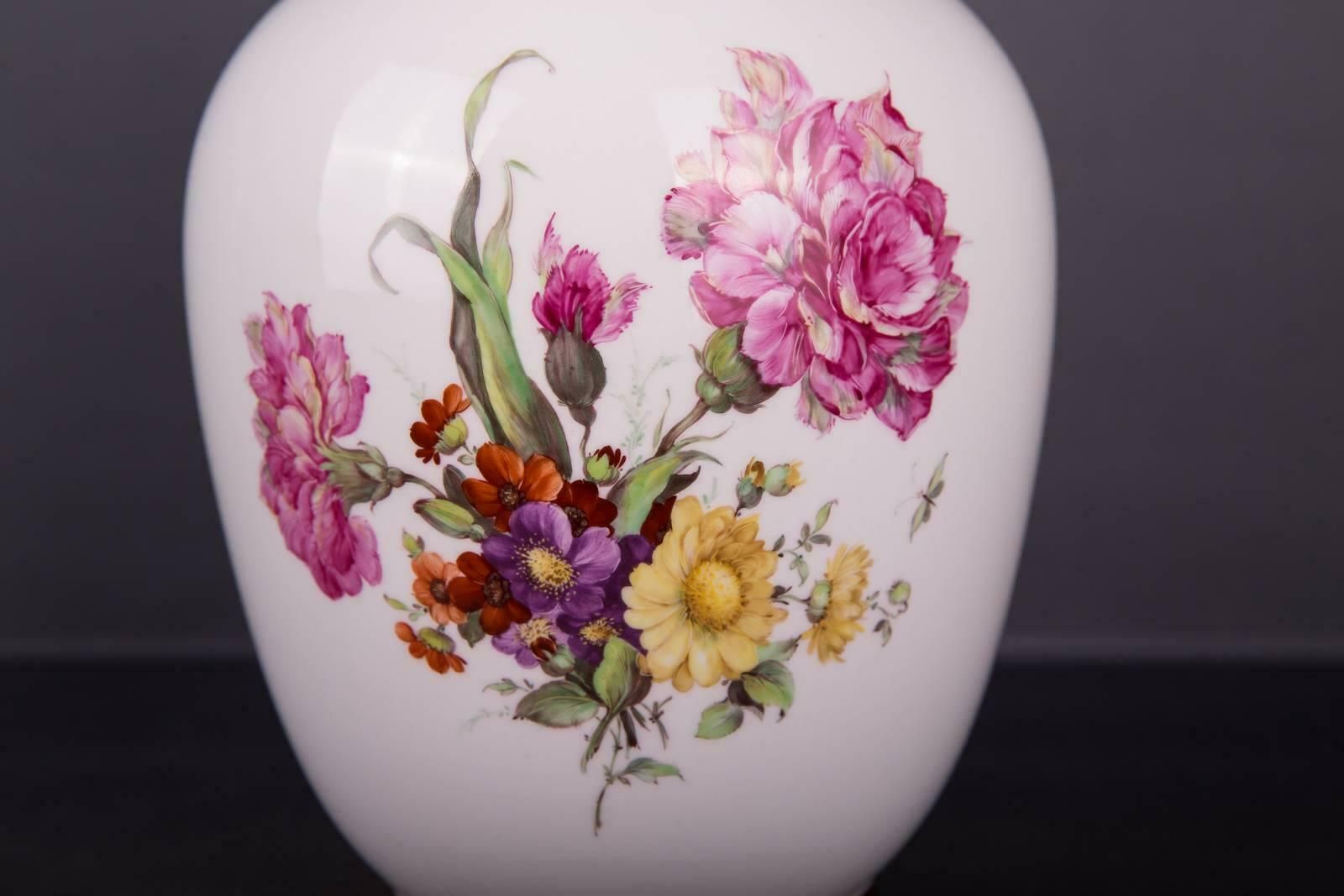 20th Century Kpm Berlin Potpourri Vase Breslauer Stadtschloss photo Home Decor