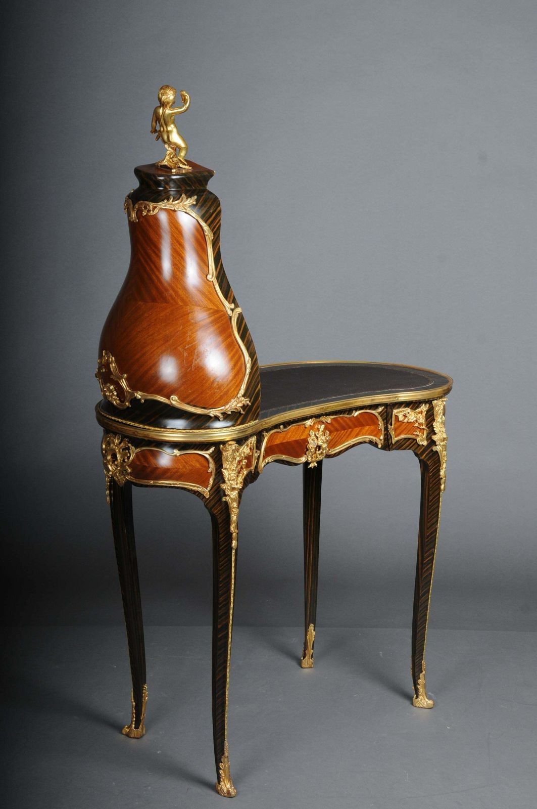 Unique Louis XV Desk Reception Table After F Linke Paris photo for sale