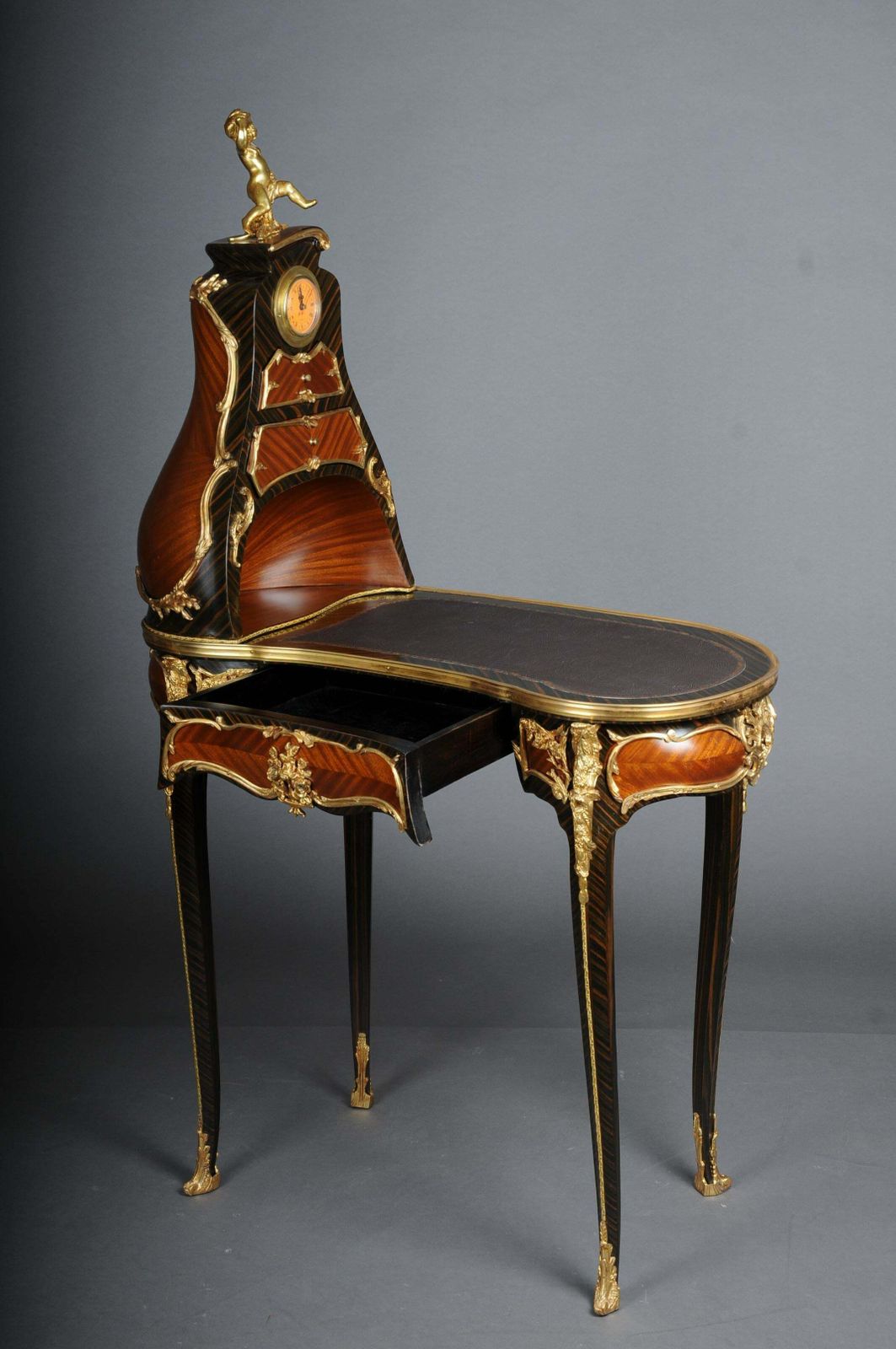 photo for sale Unique Louis XV Desk Reception Table After F Linke Paris