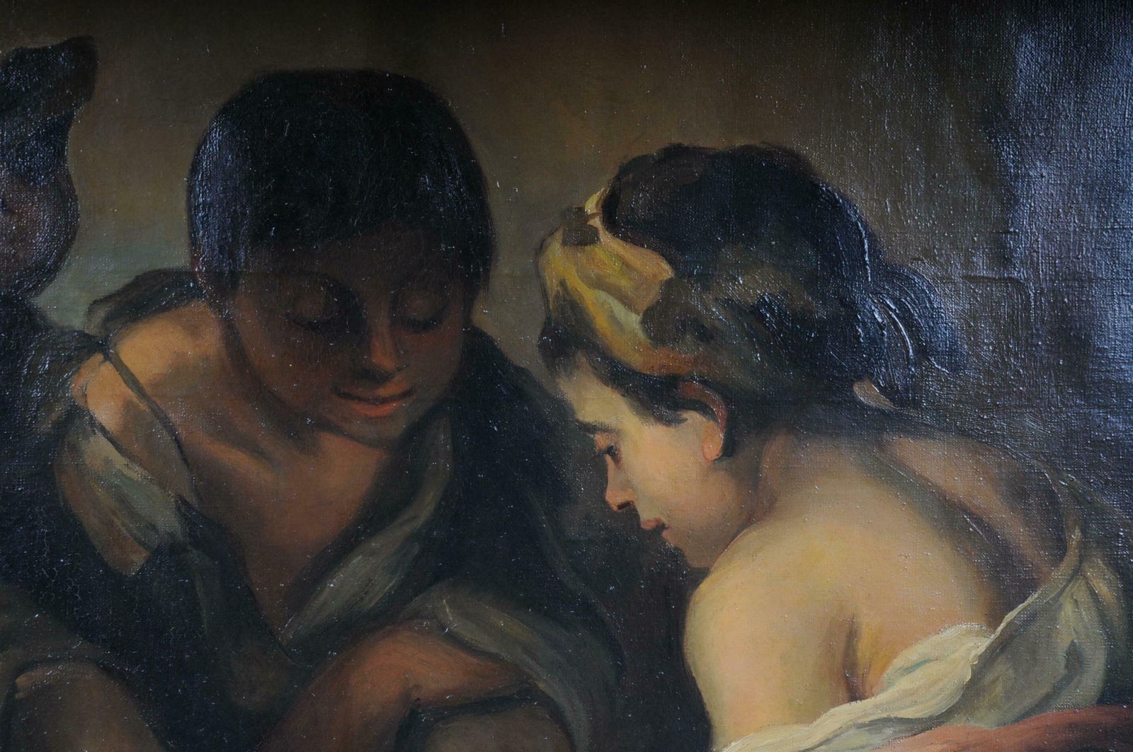 Great Painting Grapes And Melon Eaters After Esteban Murillo Oil Of Canvas photo 1609.0