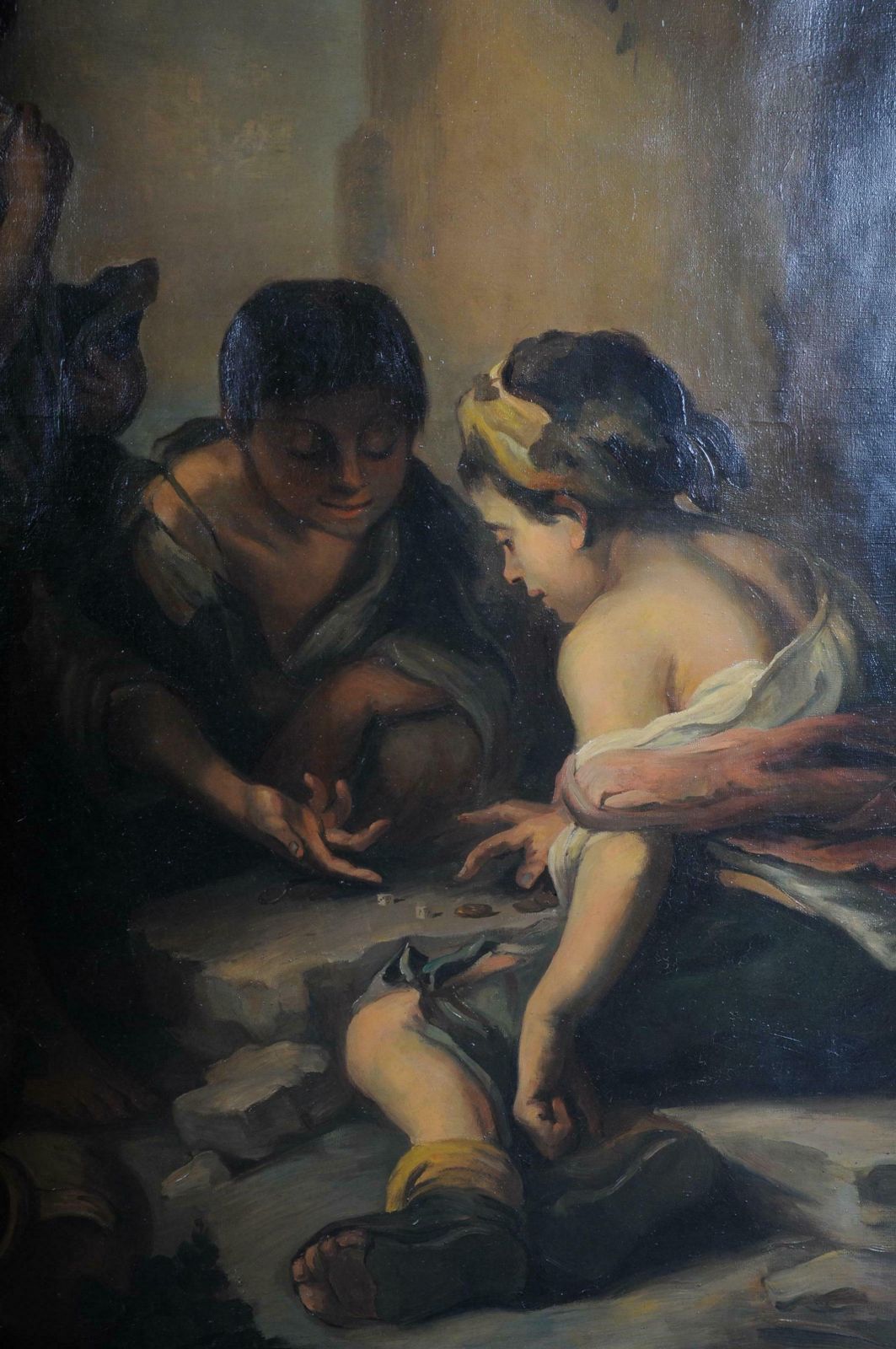 Great Painting Grapes And Melon Eaters After Esteban Murillo Oil Of Canvas photo vinterior