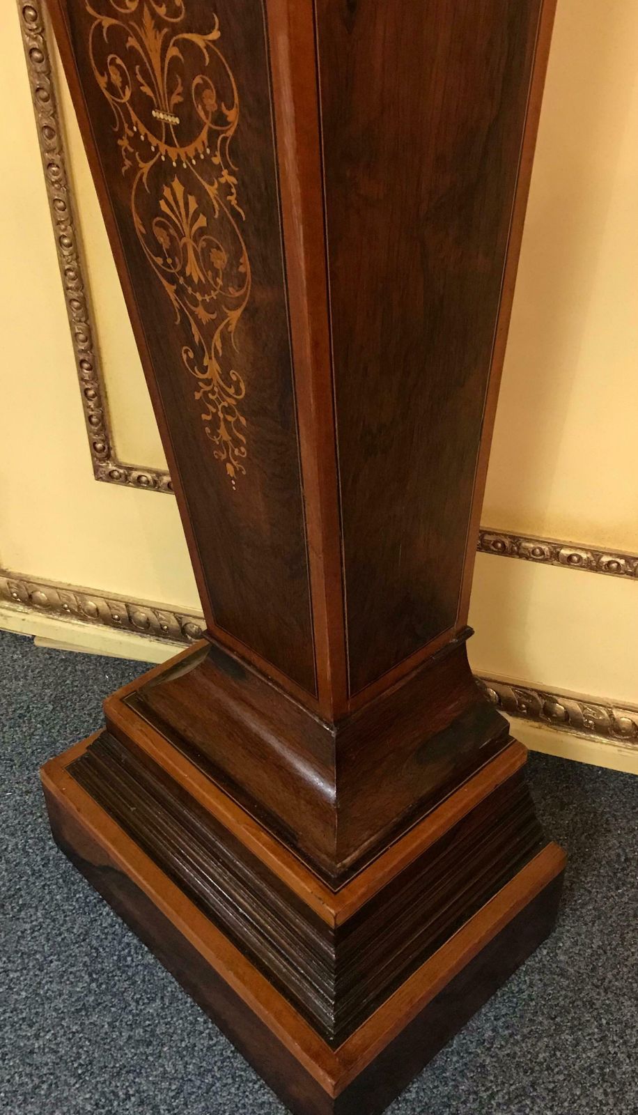 20th Century Unique Pillar  Pedestal  Column Veneer England Victorian photo for sale
